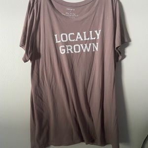Torrid locally grown tshirt